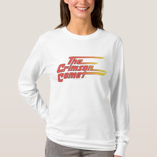 クリムゾン彗星のロゴ Tシャツ (正面)