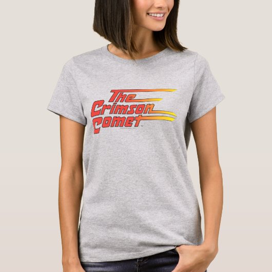 クリムゾン彗星のロゴ Tシャツ (正面)