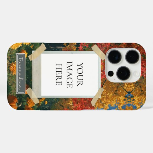 クリムゾン秋 Case-Mate iPhoneケース (裏面 (横))