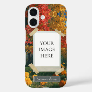 クリムゾン秋 iPhone 16ケース
