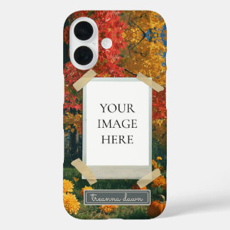 クリムゾン秋 iPhone 16ケース