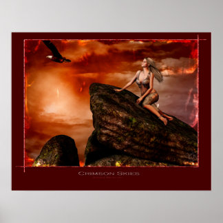 クリムゾン空 ポスター