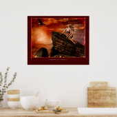 クリムゾン空 ポスター (キッチン)