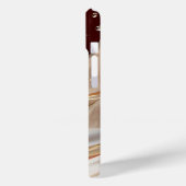 クリムゾン金ゴールドスプラッシュiPhoneケース Case-Mate iPhoneケース (裏面 / 左)