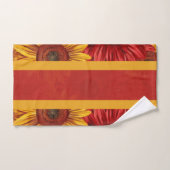 クリムゾン金ゴールド バスタオルセット (ハンドタオル)