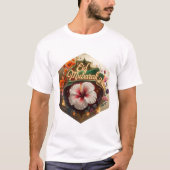 クリムゾン開花イードTシャツ Tシャツ (正面)