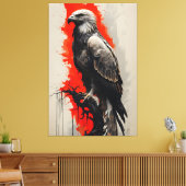 クリムゾン飛行 キャンバスプリント (インサイチュ (リビング))