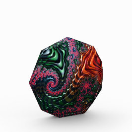 クリムゾン エメラルド マンデルブロ フォトブロック