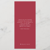 クリムゾン·カニ|カニボイルイベント メニュー (裏面)