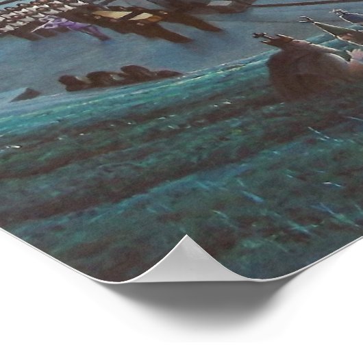 「クリムゾン・キングの法廷で」 ポスター (角)