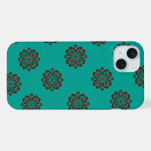 「クリムゾン・スクロはっきりしたール – エレガンス」 iPhoneケース (裏面横)