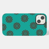 「クリムゾン・スクロはっきりしたール – エレガンス」 iPhoneケース (裏面横)