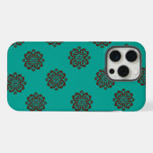 「クリムゾン・スクロはっきりしたール – エレガンス」 iPhoneケース (裏面横)