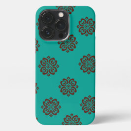 「クリムゾン・スクロはっきりしたール – エレガンス」 iPhone 13 PROケース