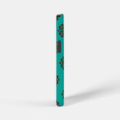 「クリムゾン・スクロはっきりしたール – エレガンス」 iPhoneケース (右側面)