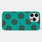 「クリムゾン・スクロはっきりしたール – エレガンス」 iPhoneケース (裏面横)