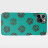 「クリムゾン・スクロはっきりしたール – エレガンス」 iPhoneケース (裏面横)