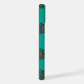 「クリムゾン・スクロはっきりしたール – エレガンス」 iPhoneケース (右側面)