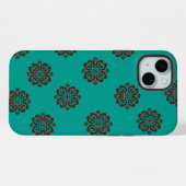 「クリムゾン・スクロはっきりしたール – エレガンス」 iPhoneケース (裏面横)