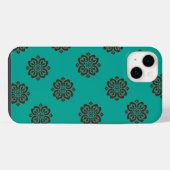 「クリムゾン・スクロはっきりしたール – エレガンス」 iPhoneケース (裏面横)