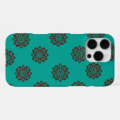 「クリムゾン・スクロはっきりしたール – エレガンス」 iPhoneケース (裏面横)