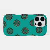 「クリムゾン・スクロはっきりしたール – エレガンス」 iPhoneケース (裏面横)