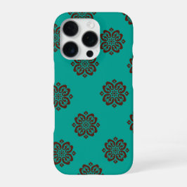 「クリムゾン・スクロはっきりしたール – エレガンス」 iPhone 16 PROケース