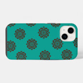 「クリムゾン・スクロはっきりしたール – エレガンス」 iPhoneケース (裏面横)