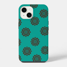 「クリムゾン・スクロはっきりしたール – エレガンス」 iPhone 14ケース