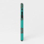 「クリムゾン・スクロはっきりしたール – エレガンス」 iPhoneケース (左側)