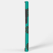 「クリムゾン・スクロはっきりしたール – エレガンス」 SAMSUNG GALAXYケース (右側面)