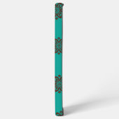 「クリムゾン・スクロはっきりしたール – エレガンス」 SAMSUNG GALAXYケース (左側面)