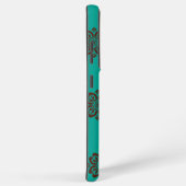 「クリムゾン・スクロはっきりしたール – エレガンス」 SAMSUNG GALAXYケース (右側面)