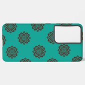 「クリムゾン・スクロはっきりしたール – エレガンス」 SAMSUNG GALAXYケース (裏面横)