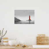 「クリムゾン・ビーコン」アートポスター ポスター (キッチン)