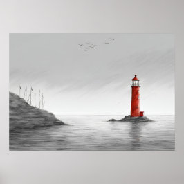 「クリムゾン・ビーコン」アートポスター ポスター