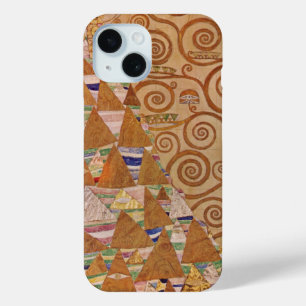 クリムトによる期待 ビンテージ ヴィクトリアン アール・ヌーヴォー iPhone 15ケース