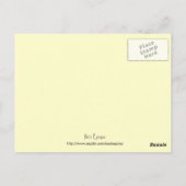 クリムトによる生命の樹 ポストカード (裏面)