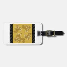 クリムトのカラーパレット ラゲッジタグ