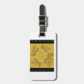 クリムトのカラーパレット ラゲッジタグ (正面縦)