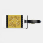 クリムトのカラーパレット ラゲッジタグ (裏面横)