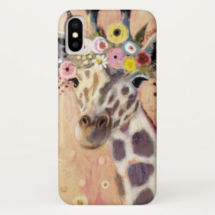 クリムトのキリン花で飾られる  iPhone X ケース