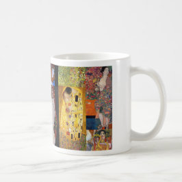 クリムトのコラージュ コーヒーマグカップ