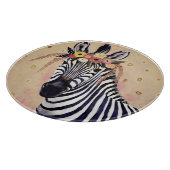 クリムトのシマウマ花で飾られる| カッティングボード (角)