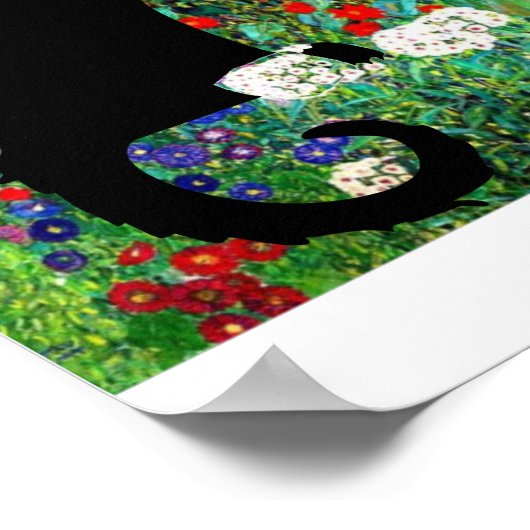 クリムトの庭 ポスター (角)