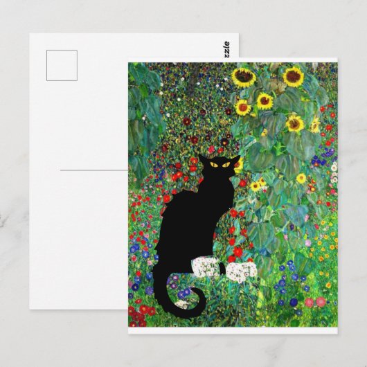 クリムトの庭 ポストカード (正面/裏面)