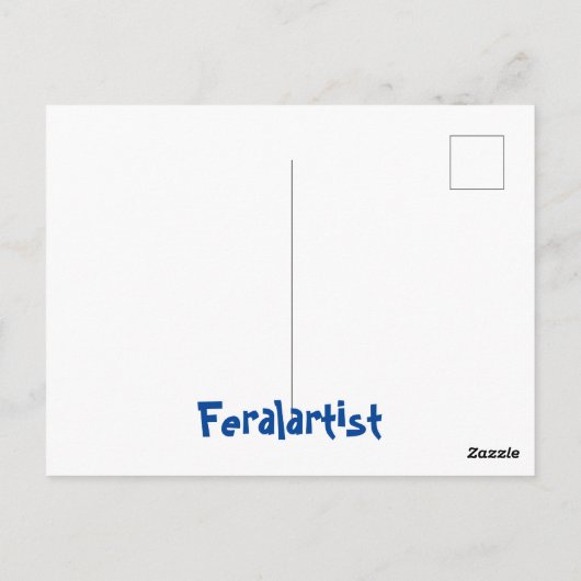 クリムトの庭 ポストカード (裏面)