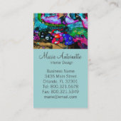 クリムトの~の名刺 名刺 (裏面)