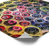 クリムトもしは美容院のプリントだった ポスター (角)