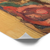 クリムトインスパイアと猫 ポスター (角)